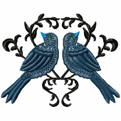 Small Birds Embroidery Design 7 Small Birds Embroidery Design 7